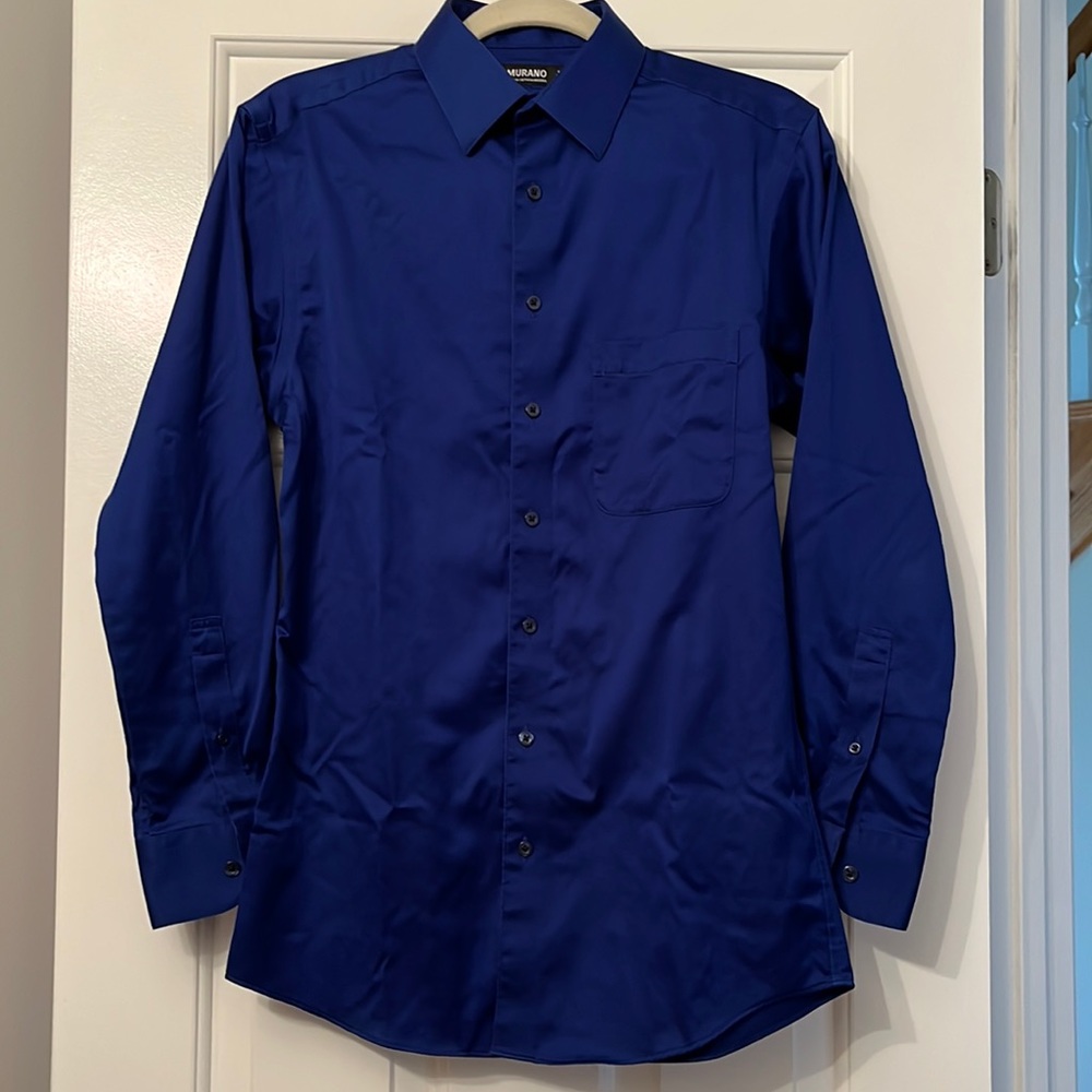 Murano Liquid Cotton Dress Shirt